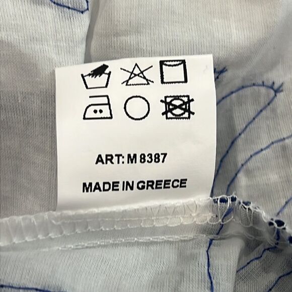 NWT LACE THE LABEL EMBROIDERED PEASANT DRESS Anthropologie Medium - Picture 15 of 16